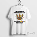 Officials Chicken Im Currently Experiencing Life - Adult & Kids T-Shirts, Sweatshirts & Hoodies apparel design preview 1
