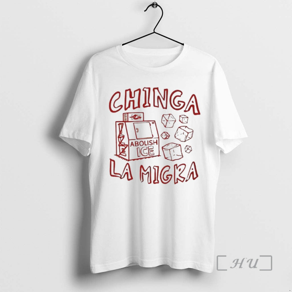 Officials Chinge Abolish Ice La Migra - Adult & Kids T-Shirts, Sweatshirts & Hoodies apparel design preview 1