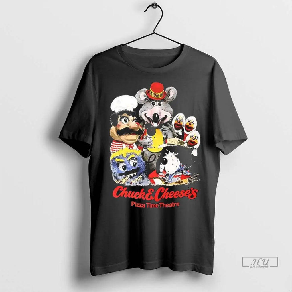 Officials Chuck E Cheeses Pizza Time Theatre - Adult & Kids T-Shirts, Sweatshirts & Hoodies apparel design preview 1