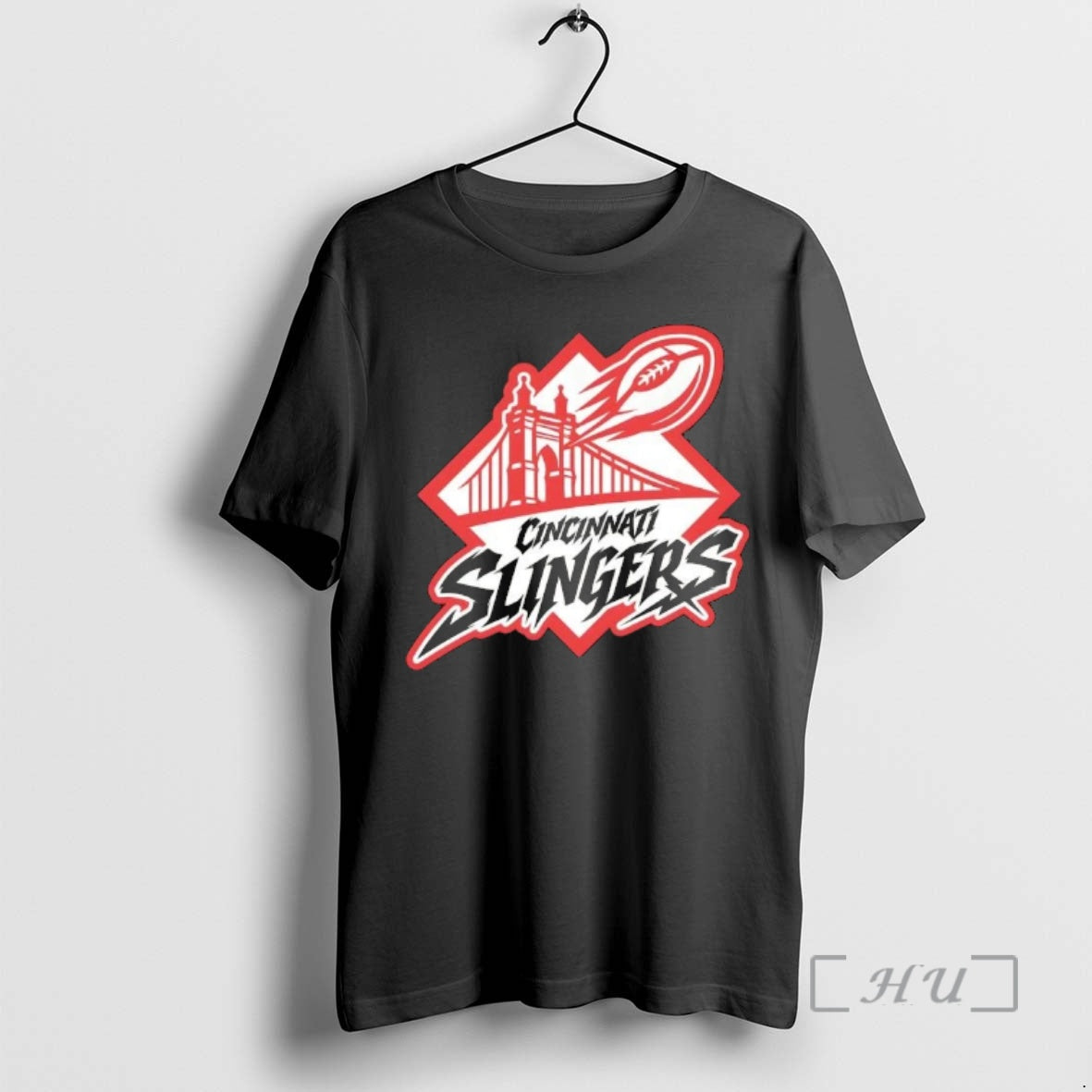 Officials Cincinnati Slingers Logo - Adult & Kids T-Shirts, Sweatshirts & Hoodies apparel design preview 1