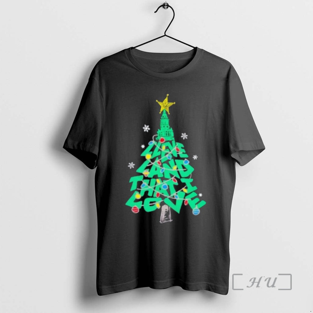 Officials Cleveland That I Love Tree - Adult & Kids T-Shirts, Sweatshirts & Hoodies apparel design preview 1