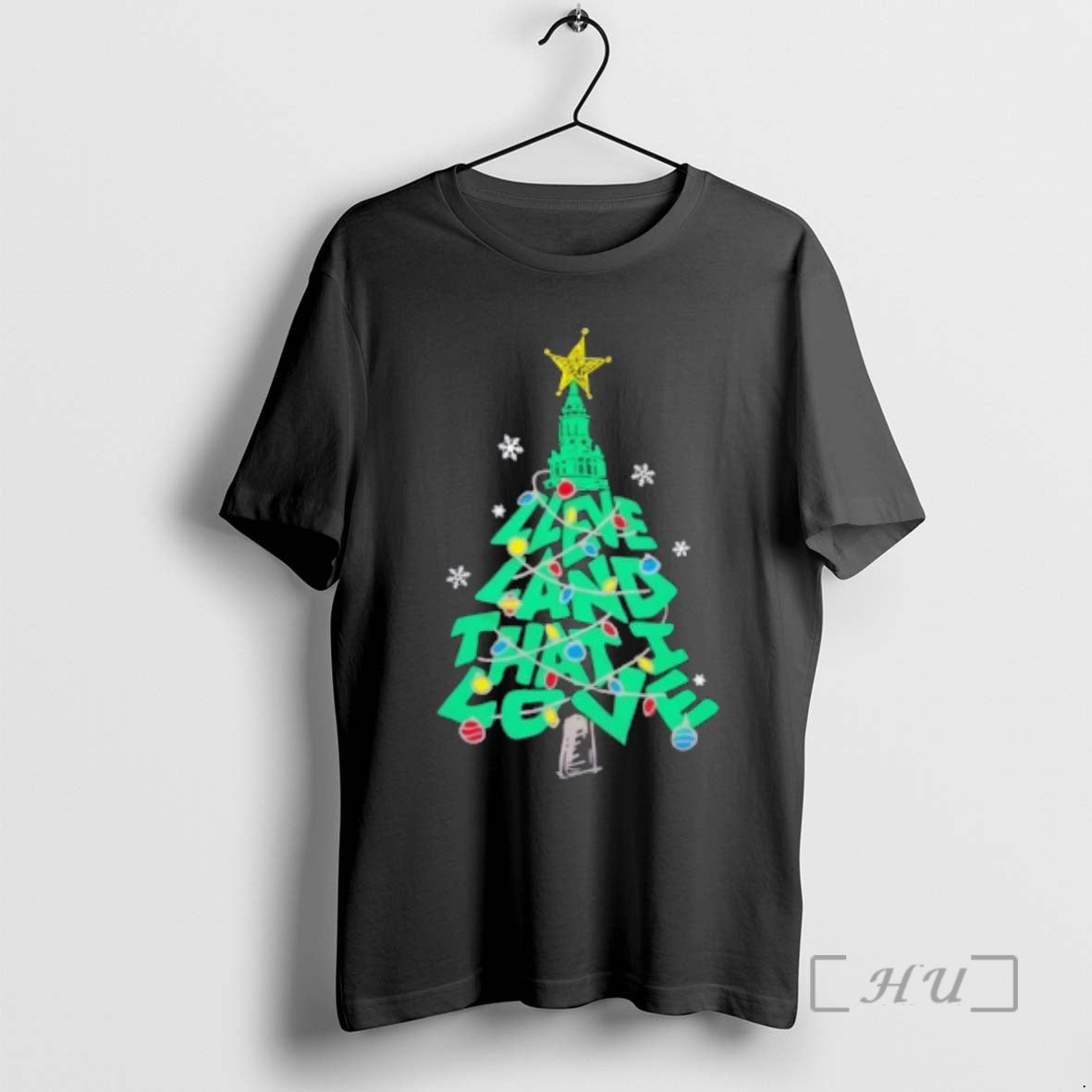 Officials Cleveland That I Love Tree - Adult & Kids T-Shirts, Sweatshirts & Hoodies apparel design preview 1