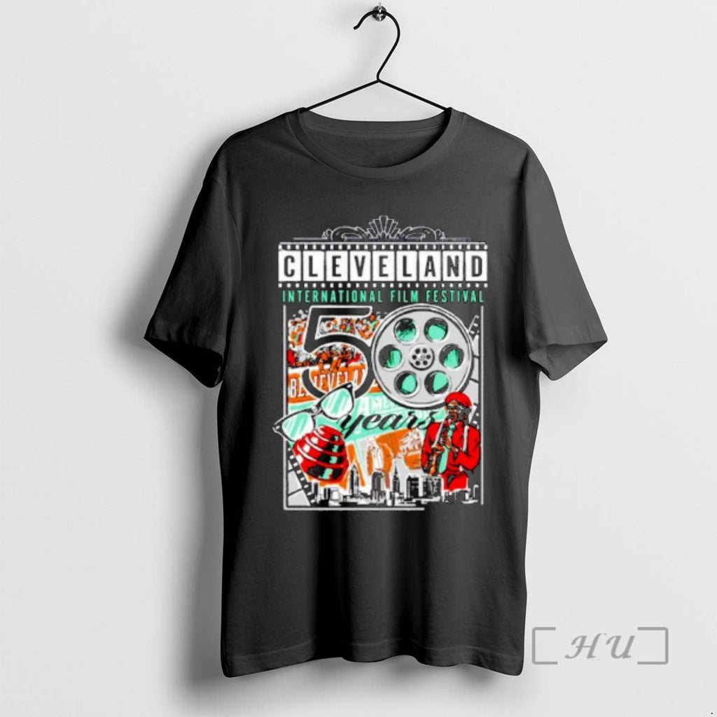 Officials Cleveland International Film Festival 50 - Adult & Kids T-Shirts, Sweatshirts & Hoodies apparel design preview 1