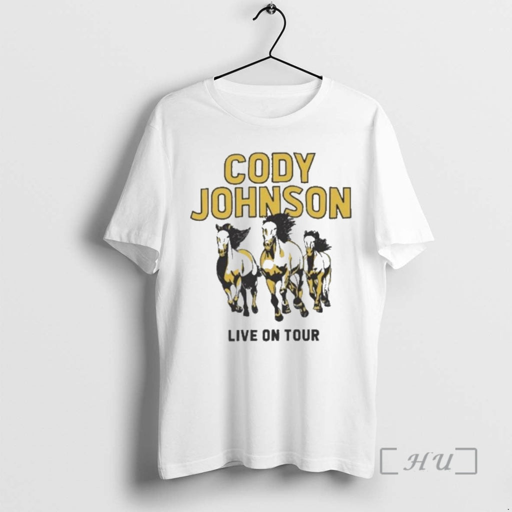Officials Cody Johnson Horses 2026 Tour - Adult & Kids T-Shirts, Sweatshirts & Hoodies apparel design preview 1
