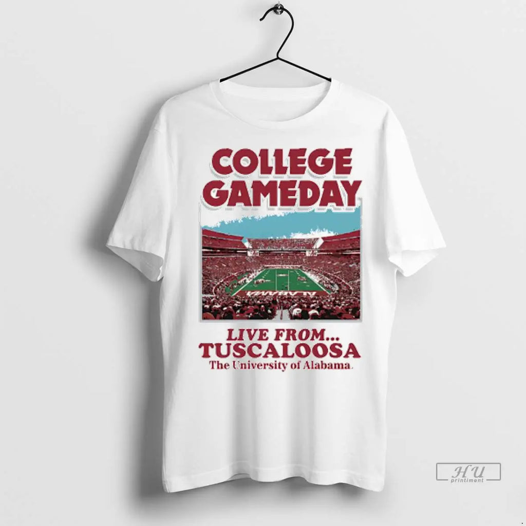 Officials College Gameday Live From The University Of - Adult & Kids T-Shirts, Sweatshirts & Hoodies apparel design preview 1