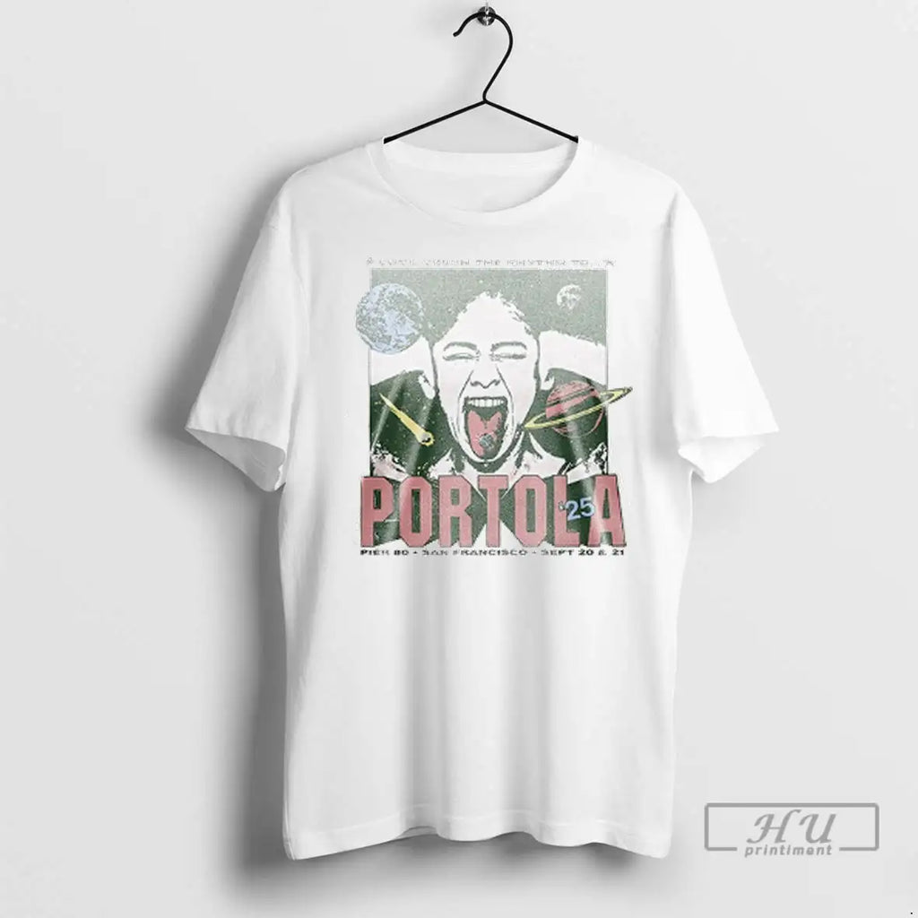 Officials Come Crush The Rhythm To Portola 2025 - Adult & Kids T-Shirts, Sweatshirts & Hoodies apparel design preview 1