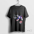 Officials Connor Hellebuyck Usa Hockey Gold Medal - Adult & Kids T-Shirts, Sweatshirts & Hoodies apparel design preview 1