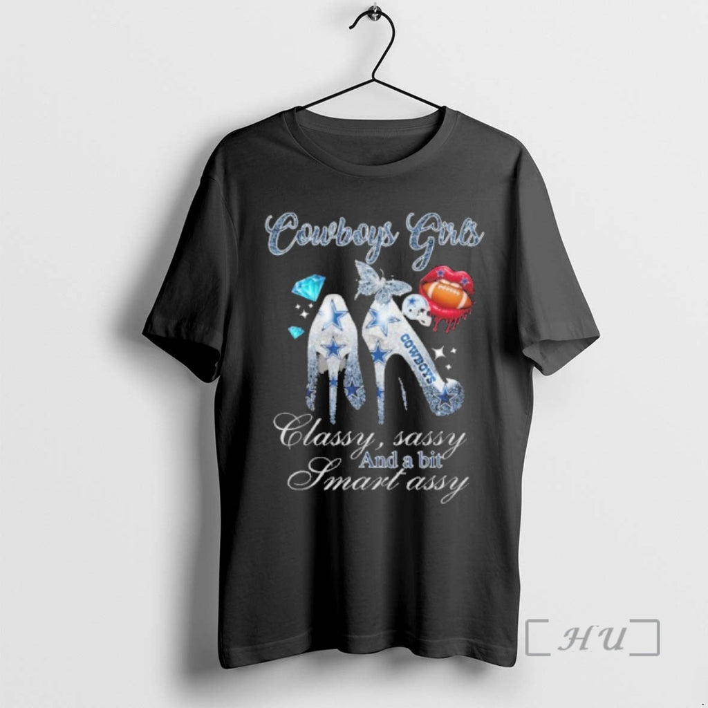Officials Cowboys High Heels Classy Sassy Bit Smart - Adult & Kids T-Shirts, Sweatshirts & Hoodies apparel design preview 1