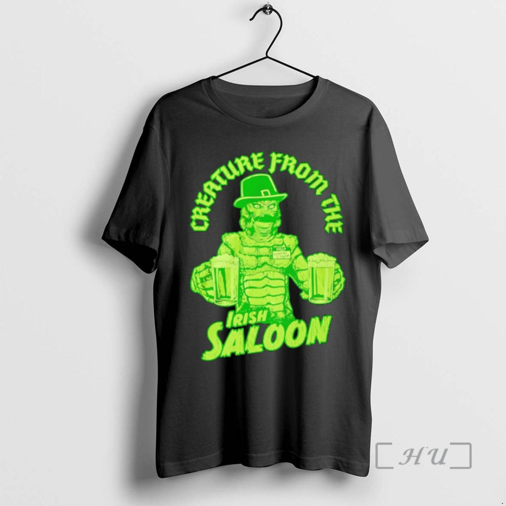 Officials Creature From The Irish Saloon - Adult & Kids T-Shirts, Sweatshirts & Hoodies apparel design preview 1