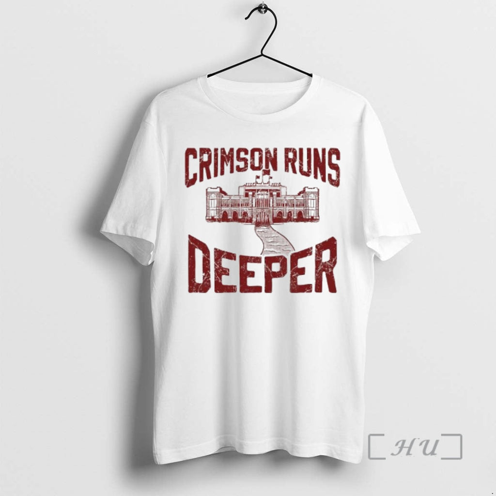 Officials Crimson Runs Deeper Vintage - Adult & Kids T-Shirts, Sweatshirts & Hoodies apparel design preview 1