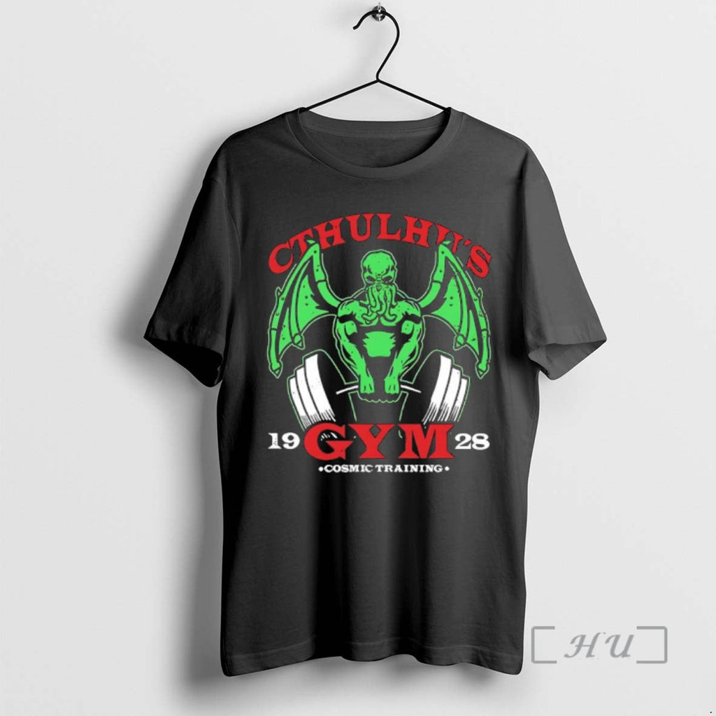 Officials Cthulhu Gym Cosmic Training Academy 1928 - Adult & Kids T-Shirts, Sweatshirts & Hoodies apparel design preview 1