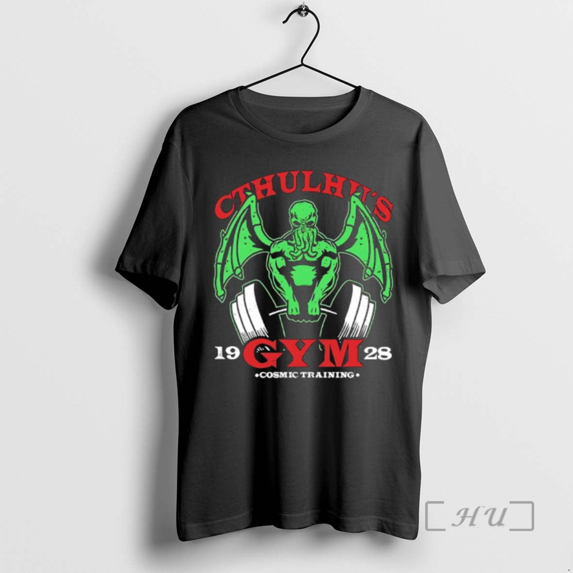 Officials Cthulhu Gym Cosmic Training Academy 1928 - Adult & Kids T-Shirts, Sweatshirts & Hoodies apparel design preview 1
