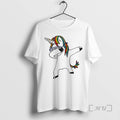 Officials Dabbing Unicorn With Rainbow Hair And - Adult & Kids T-Shirts, Sweatshirts & Hoodies apparel design preview 1