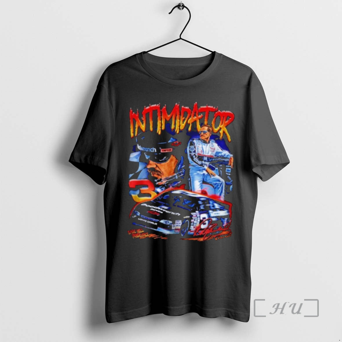 Officials Dale Earnhardt Raise Hell Praise Racing - Adult & Kids T-Shirts, Sweatshirts & Hoodies apparel design preview 1