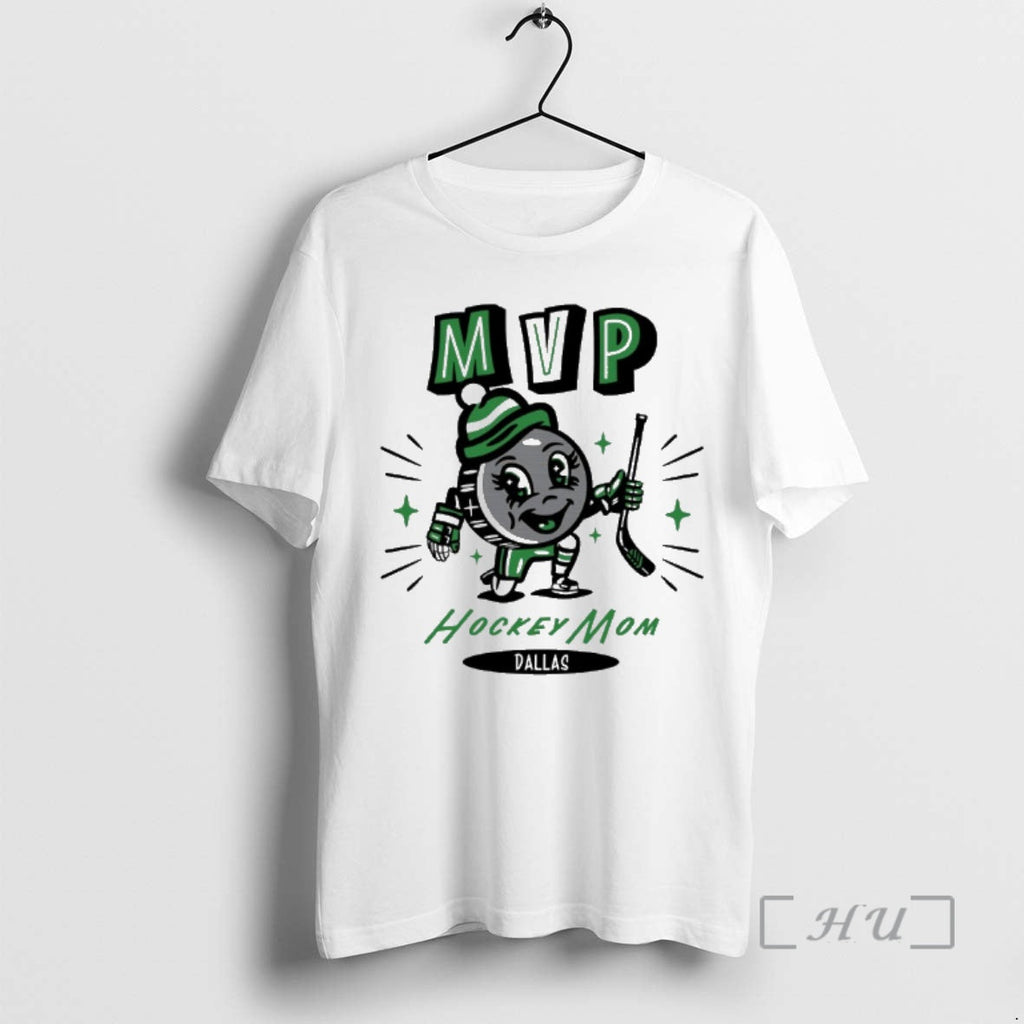 Officials Dallas Stars 2025 Mvp Hockey Mom - Adult & Kids T-Shirts, Sweatshirts & Hoodies apparel design preview 1