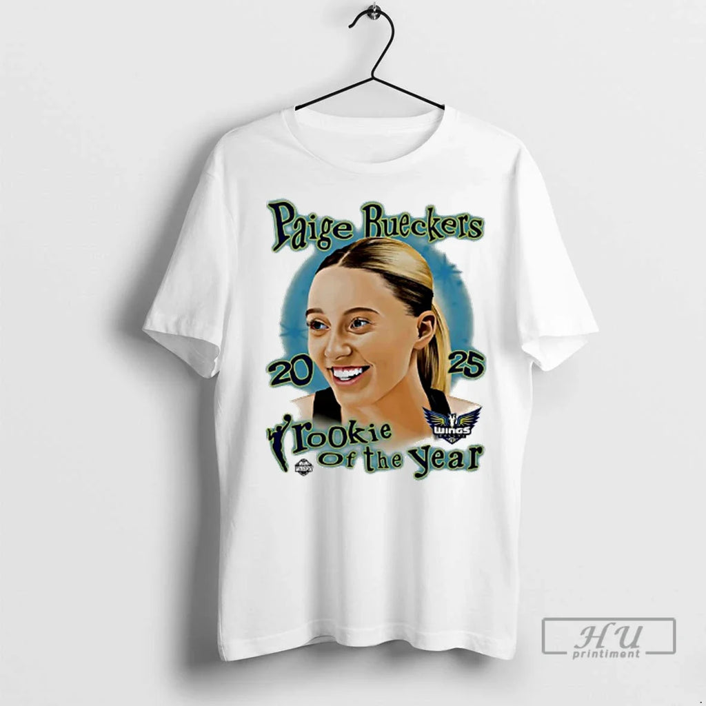 Officials Dallas Wings Paige Buekers 2025 Wnba Rookie - Adult & Kids T-Shirts, Sweatshirts & Hoodies apparel design preview 1