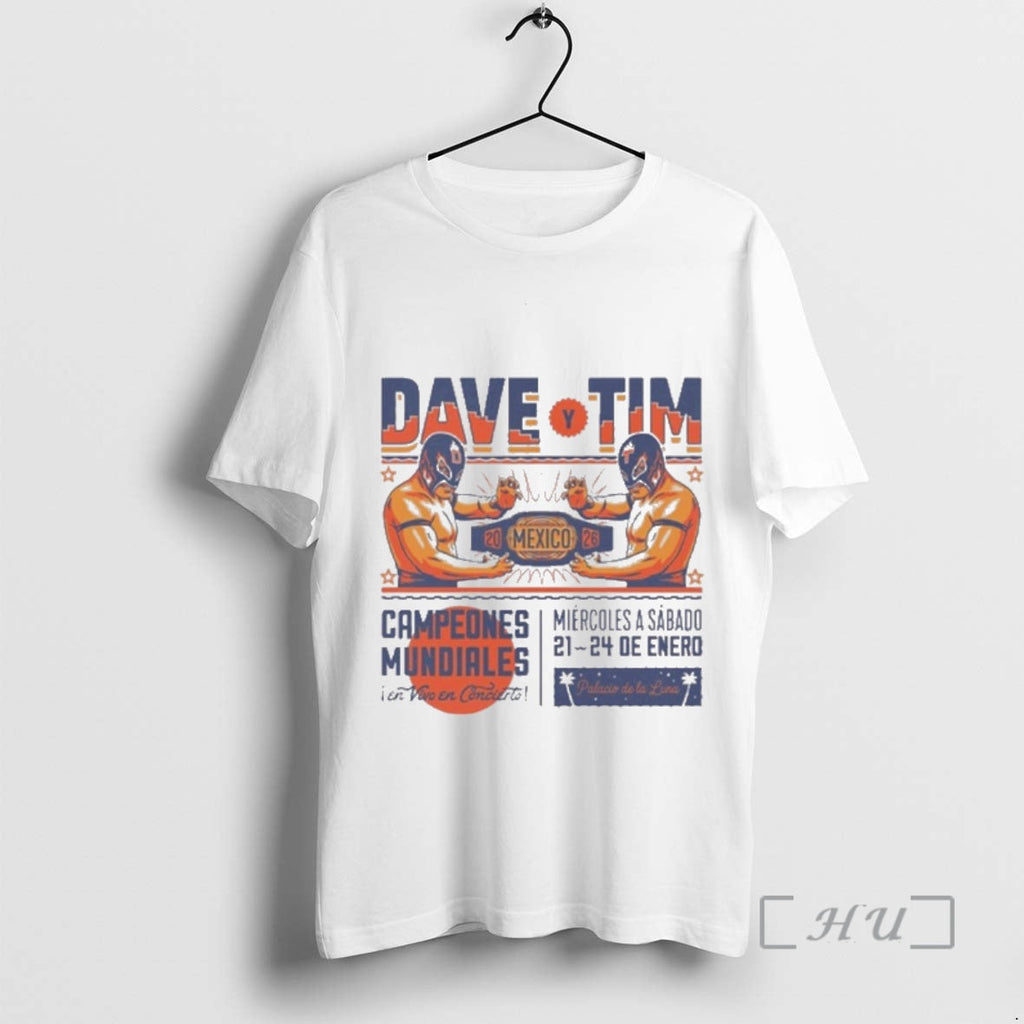 Officials Dave Matthews Tim Trey Event Mexico January - Adult & Kids T-Shirts, Sweatshirts & Hoodies apparel design preview 1
