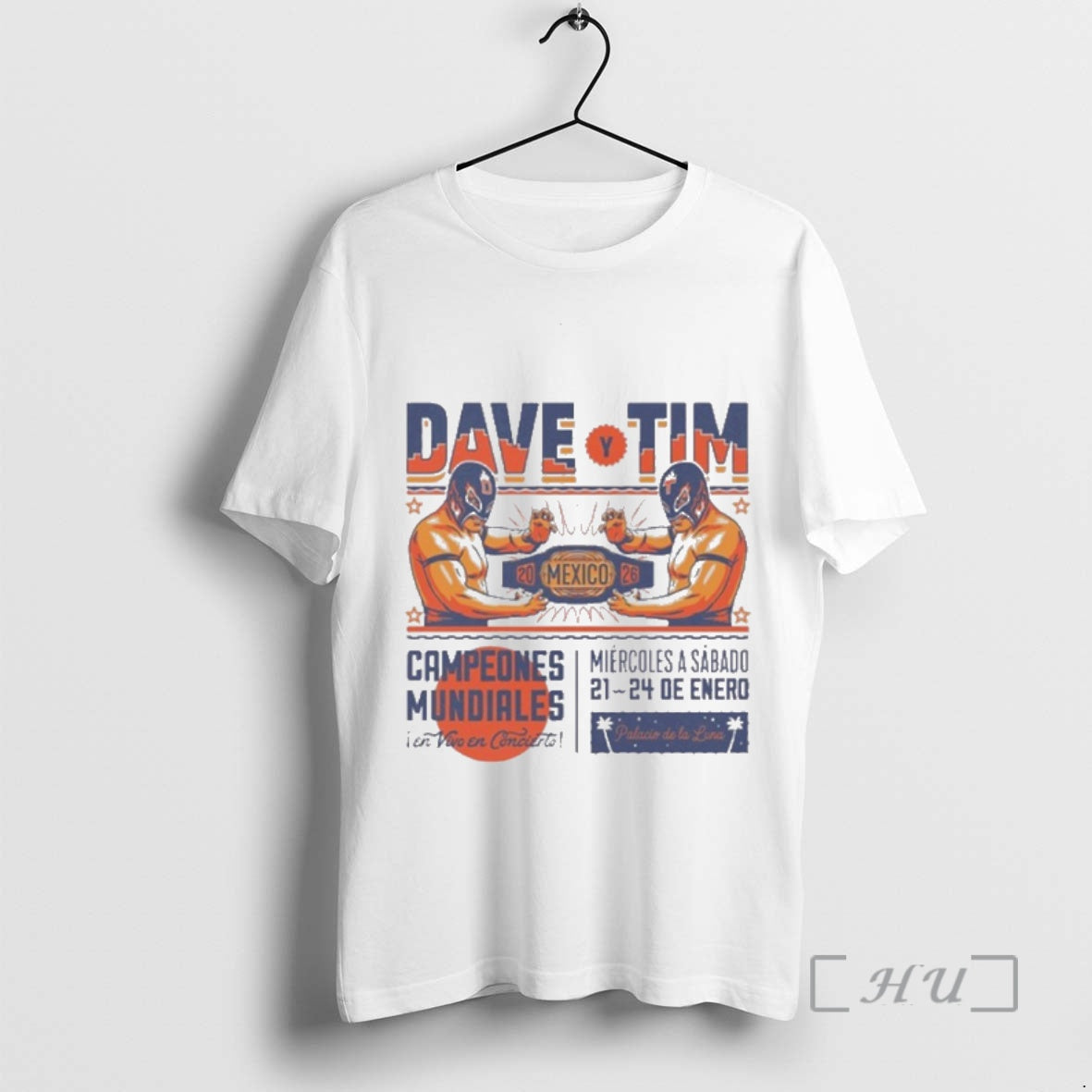 Officials Dave Matthews Tim Trey Event Mexico January - Adult & Kids T-Shirts, Sweatshirts & Hoodies apparel design preview 1