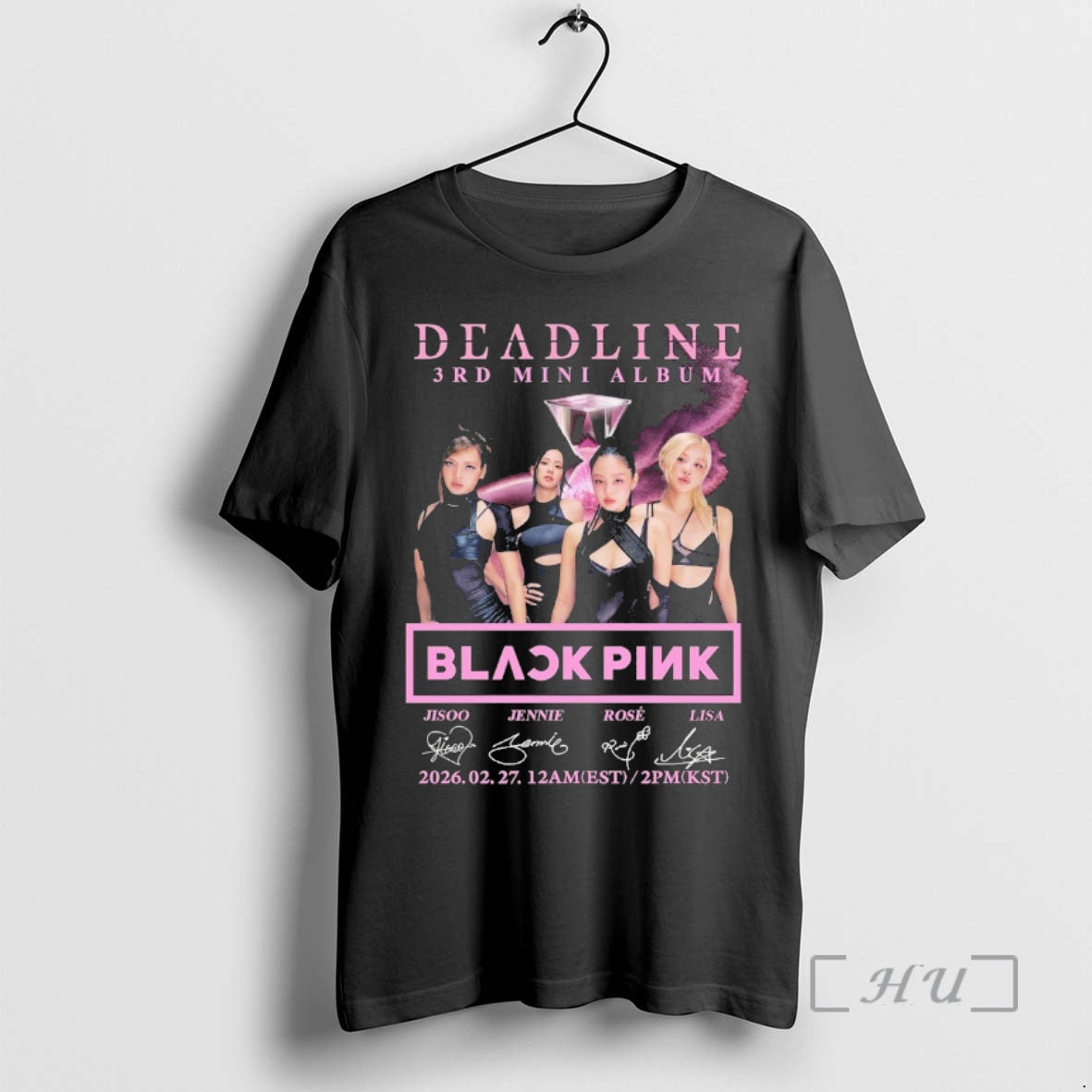 Officials Deadline 3rd Mini Album Black Pink 2026 1 - Adult & Kids T-Shirts, Sweatshirts & Hoodies apparel design preview 1