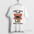 Officials Demogorgon Coffee Monster Dont Talk Me - Adult & Kids T-Shirts, Sweatshirts & Hoodies apparel design preview 1