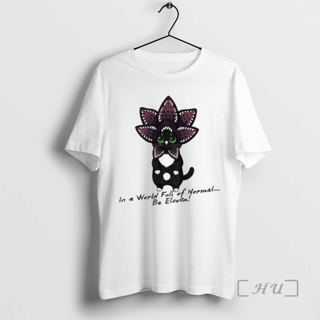 Officials Demogorgon Cat World Full Normal Be Eleven - Adult & Kids T-Shirts, Sweatshirts & Hoodies apparel design preview 1