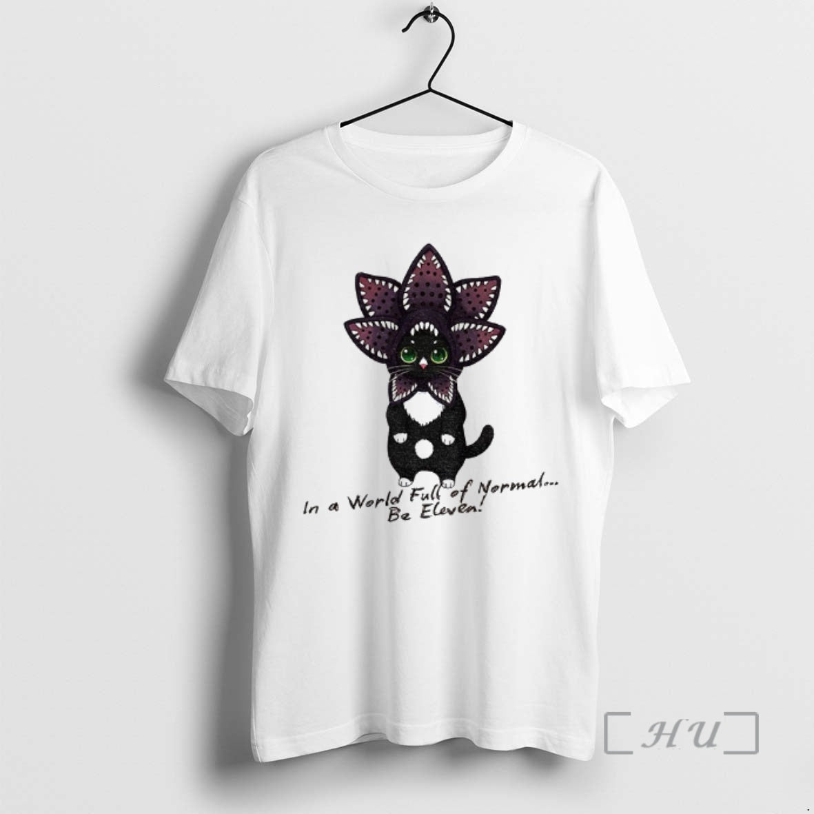 Officials Demogorgon Cat World Full Normal Be Eleven - Adult & Kids T-Shirts, Sweatshirts & Hoodies apparel design preview 1