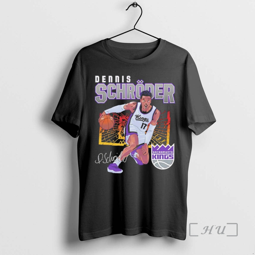 Officials Dennis Schroder Sacramento Kings Player - Adult & Kids T-Shirts, Sweatshirts & Hoodies apparel design preview 1