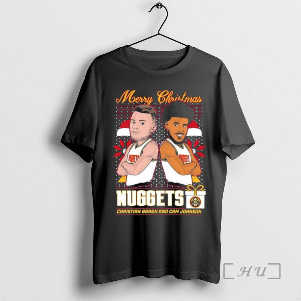 Officials Denver Nuggets Christian Braun Cameron - Adult & Kids T-Shirts, Sweatshirts & Hoodies apparel design preview 1