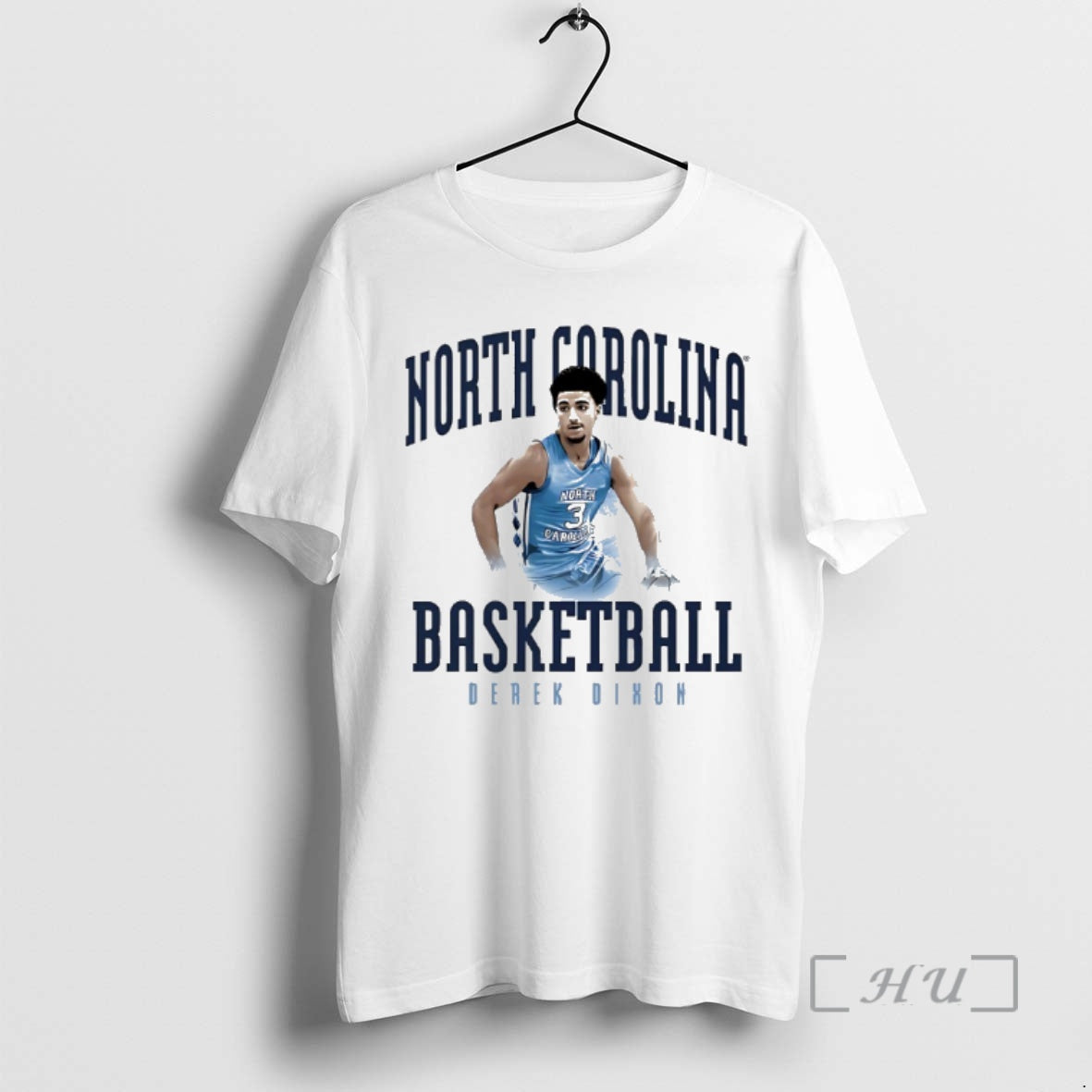 Officials Derek Dixon North Carolina Tar Heels - Adult & Kids T-Shirts, Sweatshirts & Hoodies apparel design preview 1