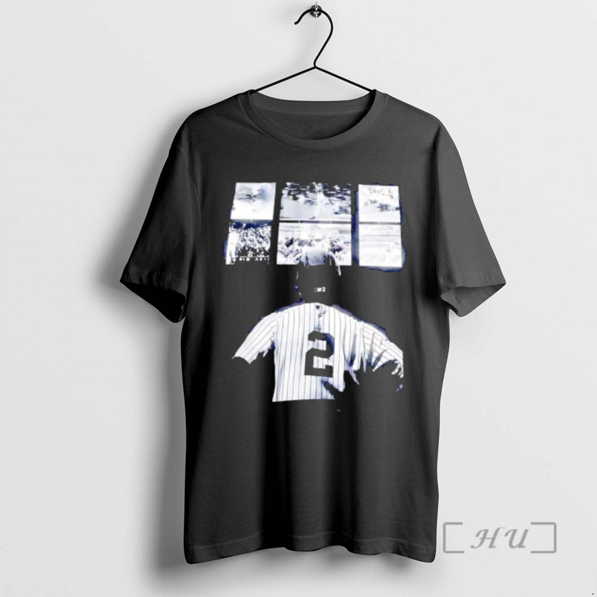 Officials Derek Jeter New York Yankees Number 2 - Adult & Kids T-Shirts, Sweatshirts & Hoodies apparel design preview 1