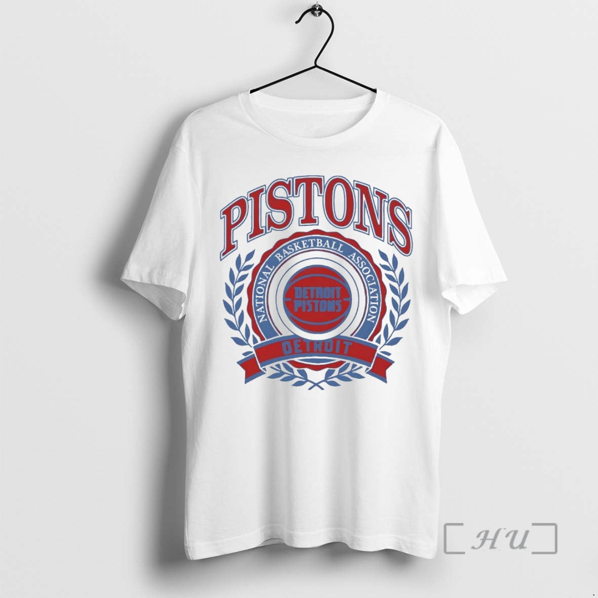 Officials Detroit Pistons Nba Crest - Adult & Kids T-Shirts, Sweatshirts & Hoodies apparel design preview 1