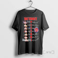Officials Detroit Pistons Team Players Names - Adult & Kids T-Shirts, Sweatshirts & Hoodies apparel design preview 1