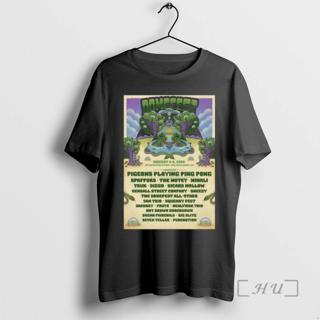 Officials Domefest August 6 8 2026 New Gorge Wv - Adult & Kids T-Shirts, Sweatshirts & Hoodies apparel design preview 1