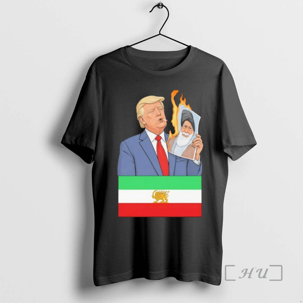 Officials Donald Trump Miga Make Iran Great Again - Adult & Kids T-Shirts, Sweatshirts & Hoodies apparel design preview 1