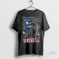 Officials Dr Redacted Kaiju Battle Retro - Adult & Kids T-Shirts, Sweatshirts & Hoodies apparel design preview 1
