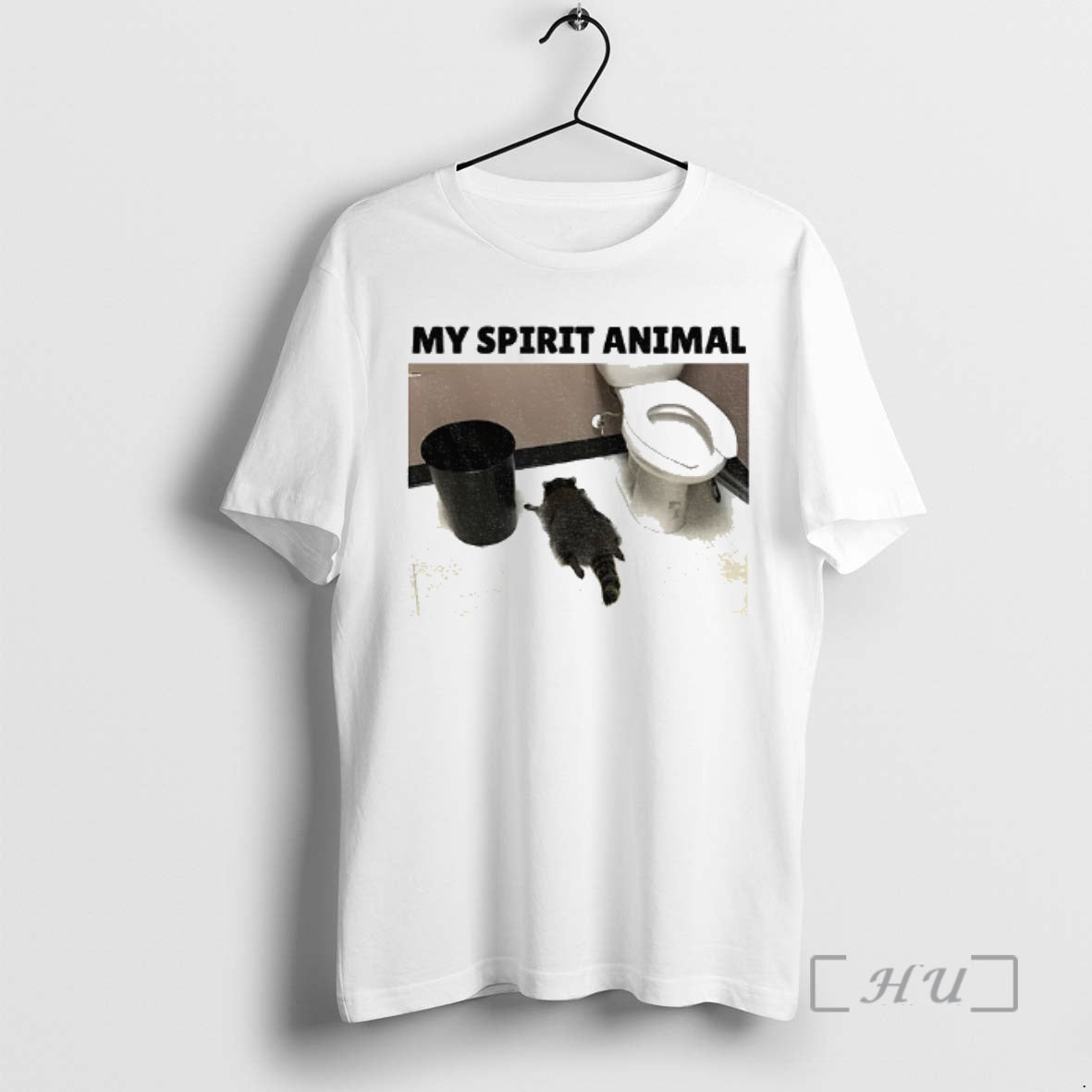 Officials Drunk Raccoon My Spirit Animal - Adult & Kids T-Shirts, Sweatshirts & Hoodies apparel design preview 1