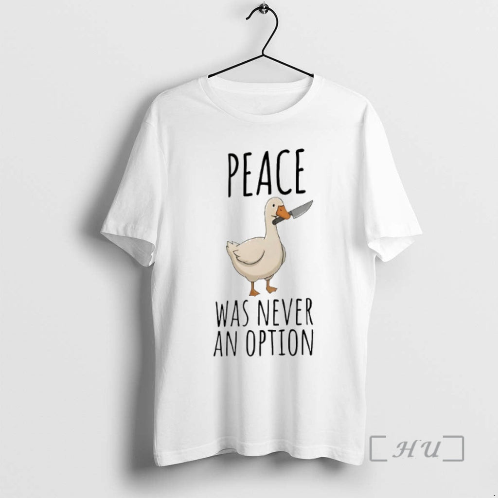 Officials Duck Peace Was Never Option - Adult & Kids T-Shirts, Sweatshirts & Hoodies apparel design preview 1