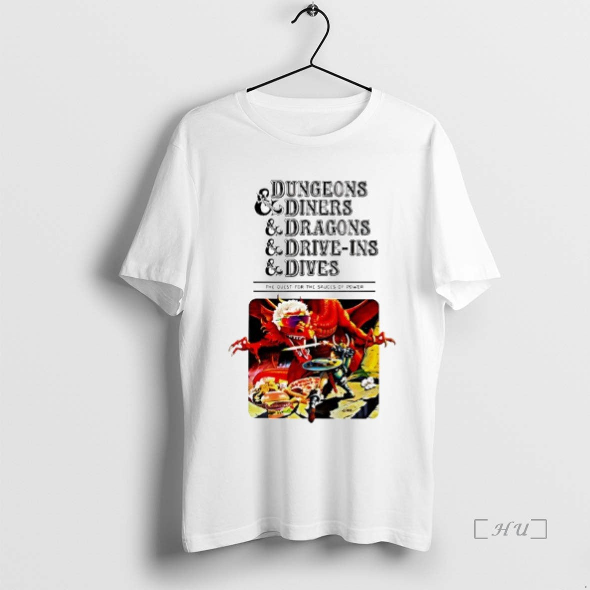 Officials Dungeons Diners Dragons Drive Ins Dives - Adult & Kids T-Shirts, Sweatshirts & Hoodies apparel design preview 1