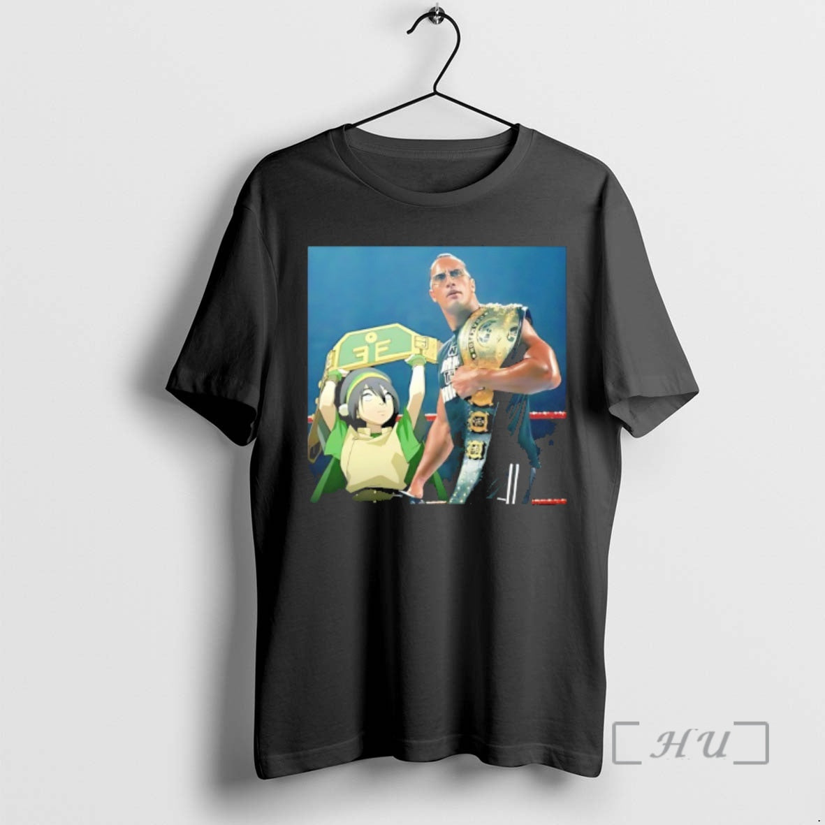 Officials Dwayne Johnson X Toph Beifong The Boulder - Adult & Kids T-Shirts, Sweatshirts & Hoodies apparel design preview 1