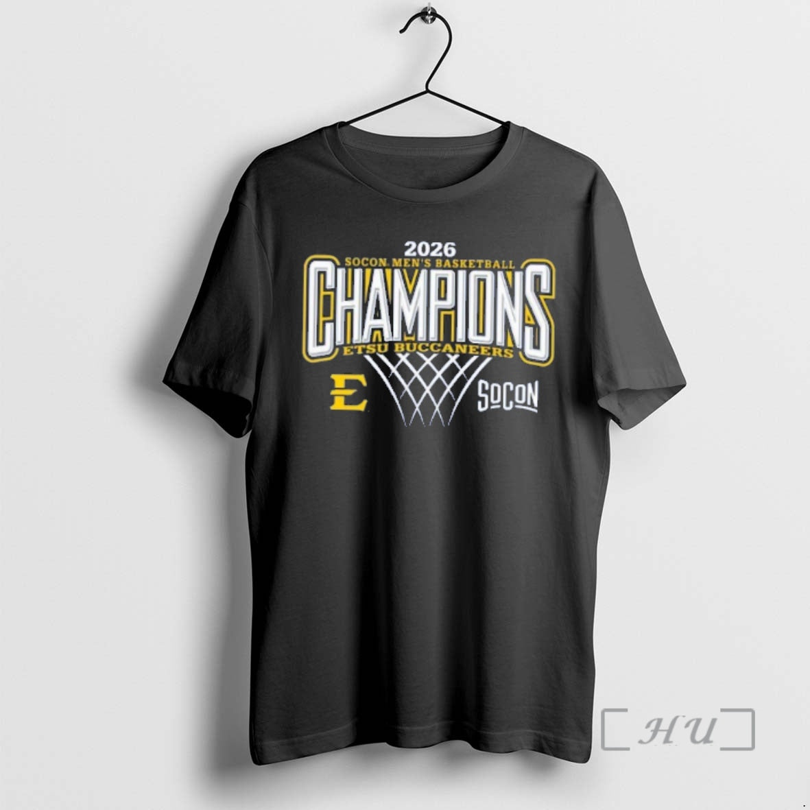 Officials Etsu Buccaneers 2026 Socon Mens Basketball - Adult & Kids T-Shirts, Sweatshirts & Hoodies apparel design preview 1