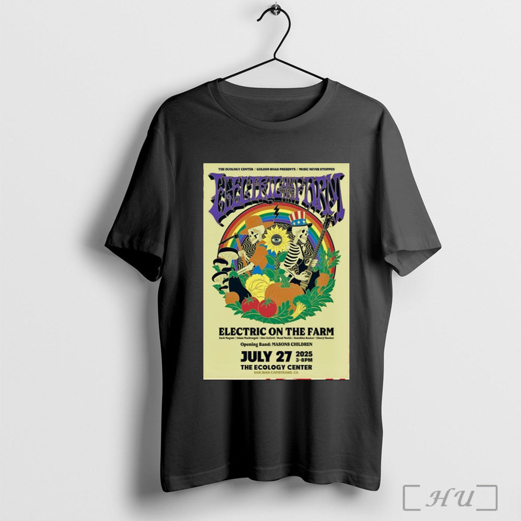 Officials Electric On The Farm July 27 2025 Ecology - Adult & Kids T-Shirts, Sweatshirts & Hoodies apparel design preview 1