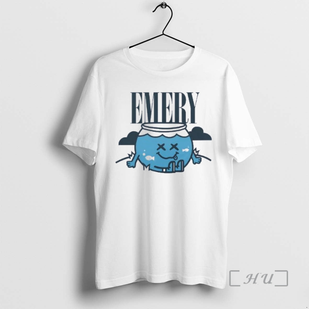 Officials Emery Sea Blue Fish Tank Eyes X - Adult & Kids T-Shirts, Sweatshirts & Hoodies apparel design preview 1