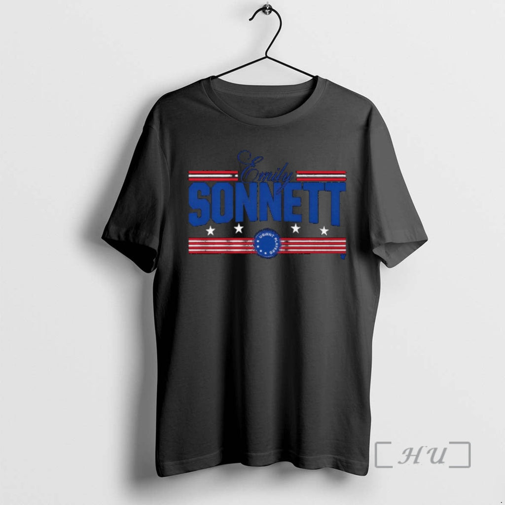 Officials Emily Sonnett Stars And Stripes - Adult & Kids T-Shirts, Sweatshirts & Hoodies apparel design preview 1