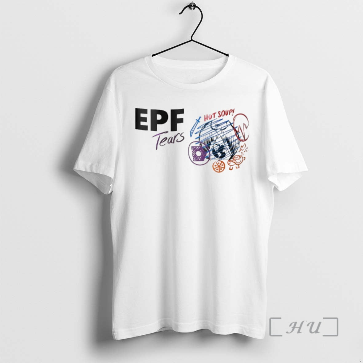 Officials Epf Tears Hot Soup Doodle Art - Adult & Kids T-Shirts, Sweatshirts & Hoodies apparel design preview 1