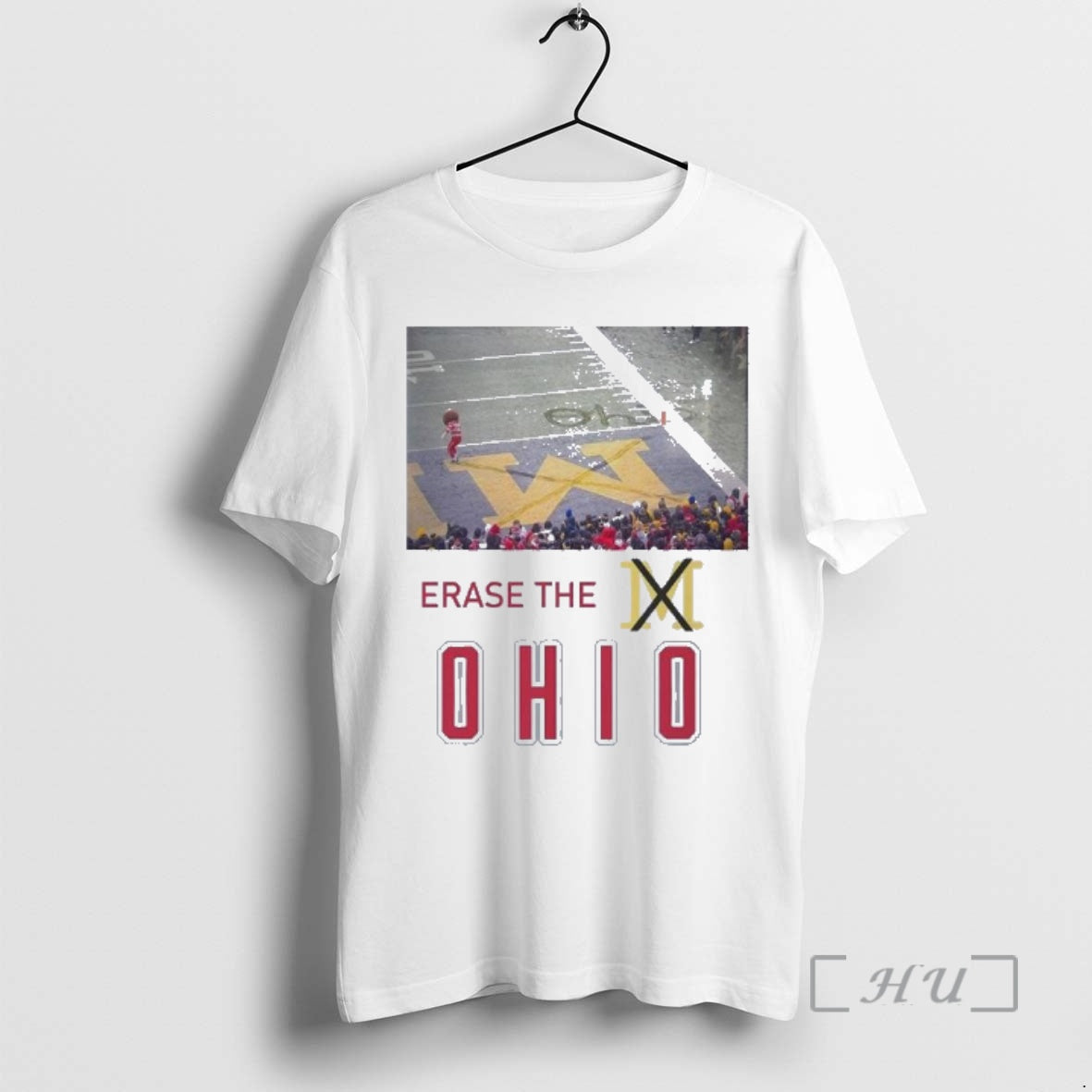 Officials Erase M Snow Brutus Buckeye Ohio State - Adult & Kids T-Shirts, Sweatshirts & Hoodies apparel design preview 1