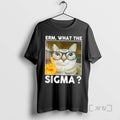 Officials Erm What The Sigma Nerd Cat Glasses Finger - Adult & Kids T-Shirts, Sweatshirts & Hoodies apparel design preview 1