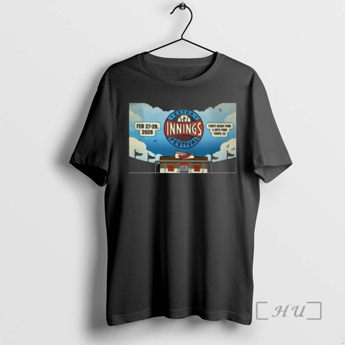 Officials Extra Innings Feb 27 And 28 2026 Tempe Az - Adult & Kids T-Shirts, Sweatshirts & Hoodies apparel design preview 1