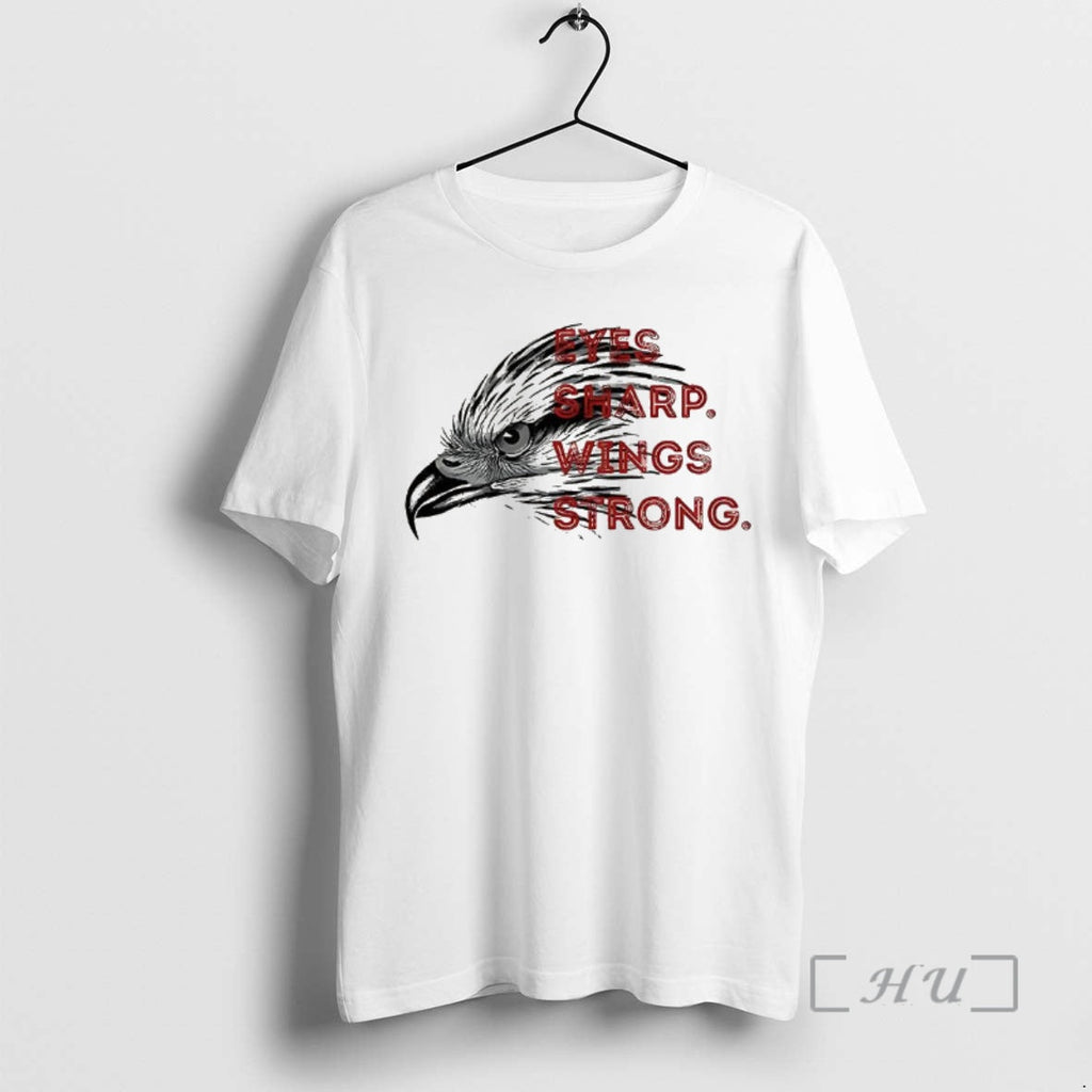 Officials Eyes Sharp Wings Strong L Raptor Bird - Adult & Kids T-Shirts, Sweatshirts & Hoodies apparel design preview 1