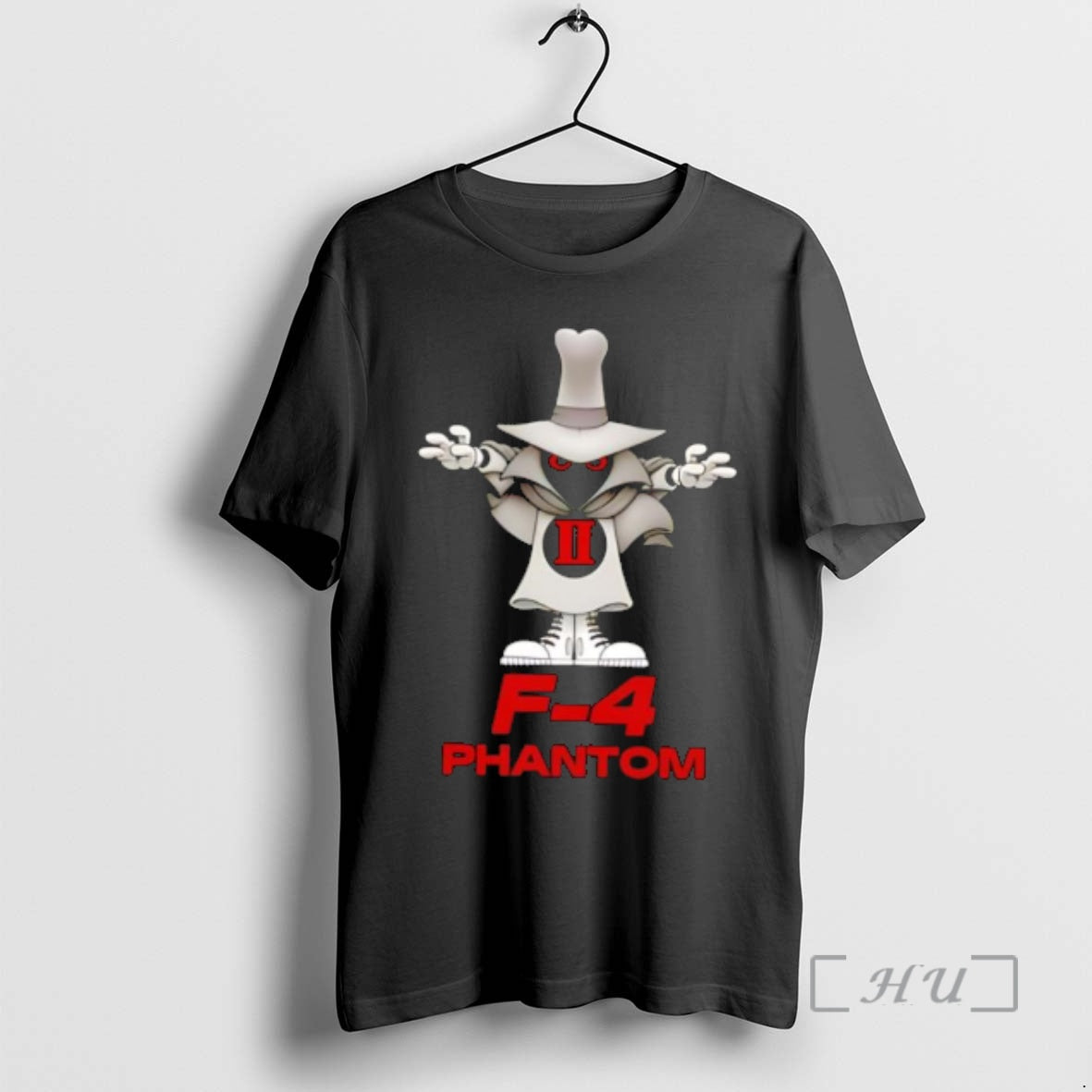 Officials F 4 Phantom Ii Cartoon Mascot - Adult & Kids T-Shirts, Sweatshirts & Hoodies apparel design preview 1