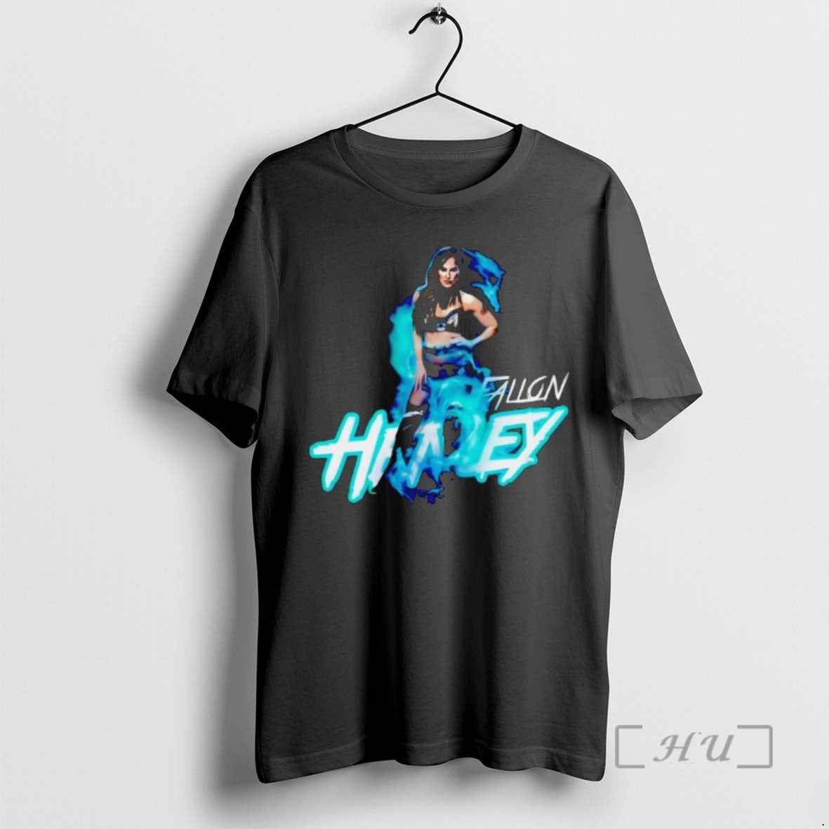 Officials Fallon Henley Teal Smoke And Portrait - Adult & Kids T-Shirts, Sweatshirts & Hoodies apparel design preview 1